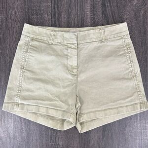 SOLD JCREW Light khaki Beige Chino Sorts Sz 2